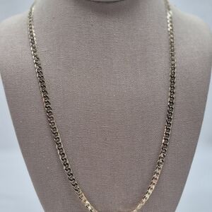 14K GP Cuban Gold Chain 20 Inches